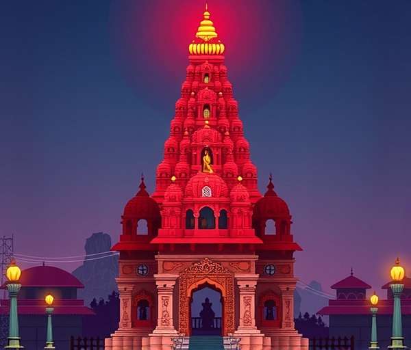 Sacred Temple Challenge - North Indian Temple North Indian temple level in Sacred Temple Challenge with shikhara